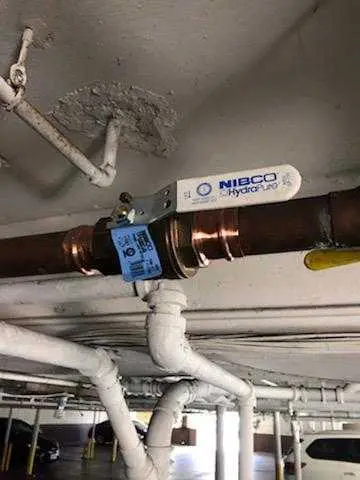 Copper pipe repair and valve work for Water Line Repair in Autumn Chase Apartments