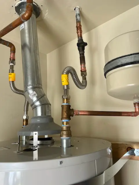 Water heater installation and plumbing repair in Autumn Chase Apartments